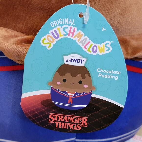 Squishmallows Chocolate Pudding Stranger Things 10" Plush Toy Jazwares Kelly Toy - Picture 5 of 5